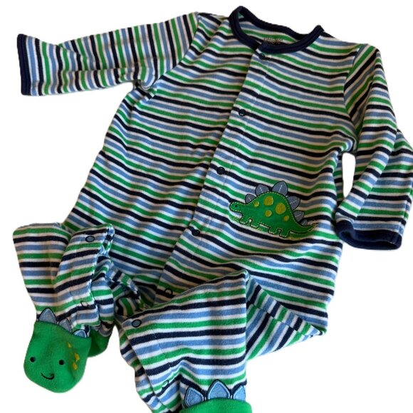 🦖5 / $10 Bundle | Dinosaur Footie PJ - Picture 2 of 5